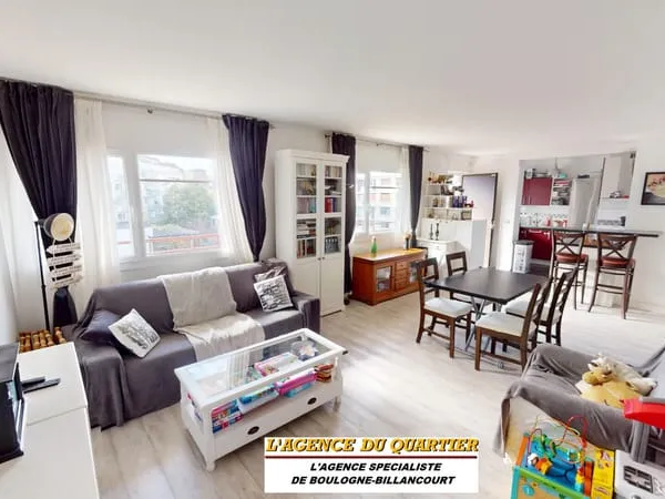 Rue du Dôme 3 pièces 69 m² baigné de lumière et sur verdure