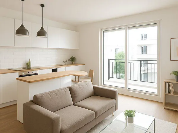 Appartement 2 pièces 51 m²