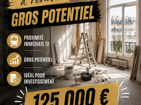 Suresnes Carnot - Studio 19m² et cave