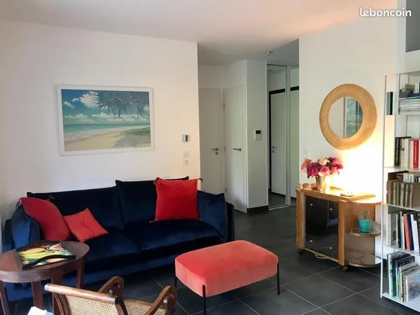 Idéal frontalier Lausanne - T2 meublé 40 m² + garage, proche embarcadère