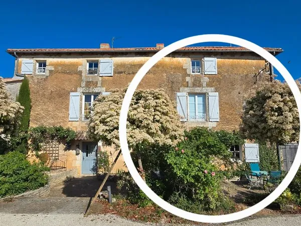 Maison location T3 - Vivonne - Jardinet