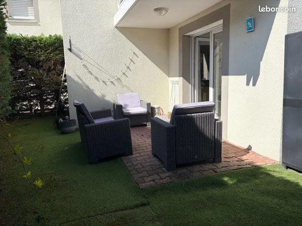 Appartement T2 55m² Rez de jardin - Bruges Quartier Ausone