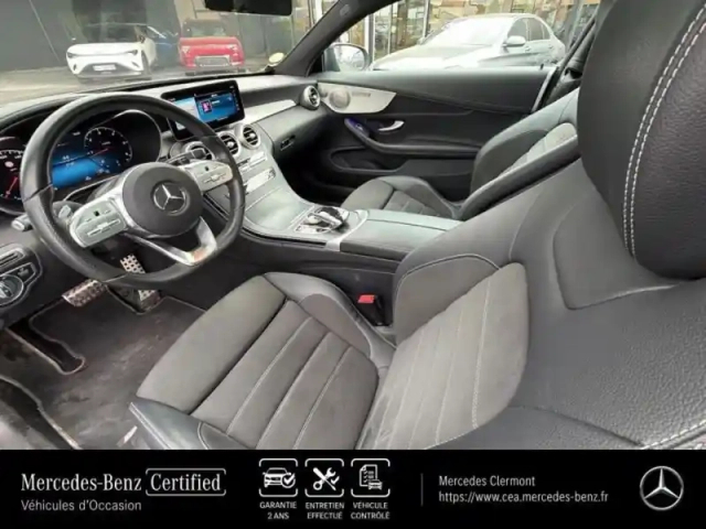 Mercedes Classe C coupé 220 d 194ch amg line 9g-tronic — photo 9