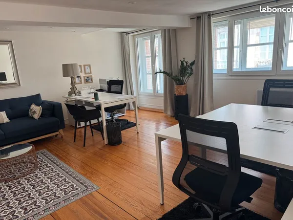 Bureaux meublés / coworking - Toulouse Carmes - Place Saintes-Scarbes