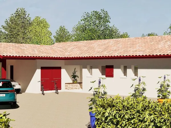 Projet de construction d'une maison 127.59 m² avec terrain à USTARITZ (64)