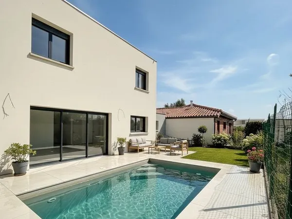 Maison neuve 2025, 145 m², 5 chambres, piscine, Colomiers