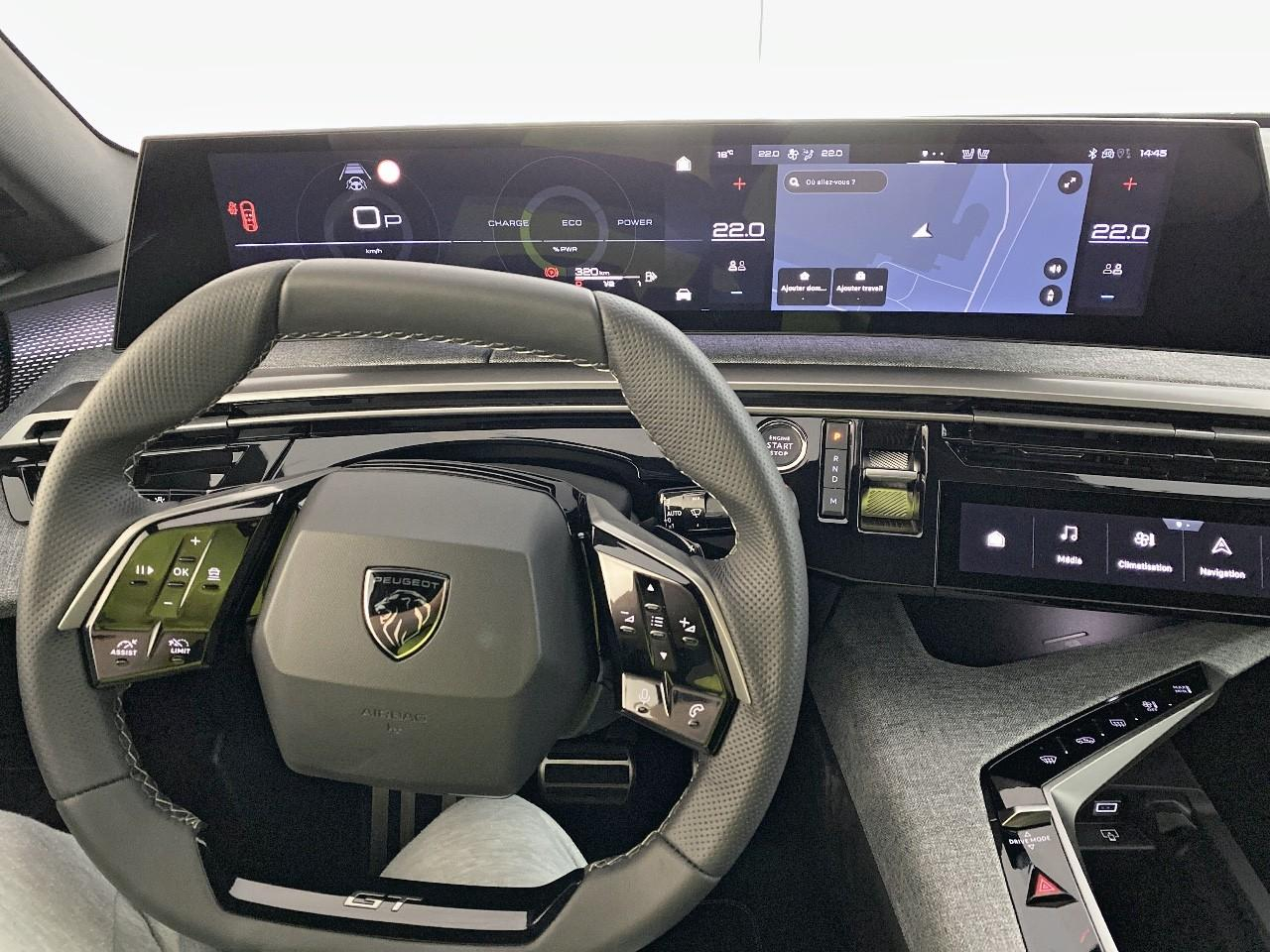 Peugeot 3008 hybrid 145 e-dcs6 gt — photo 14