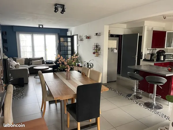 Leers maison semi-individuelle en lotissement 4 chambres
