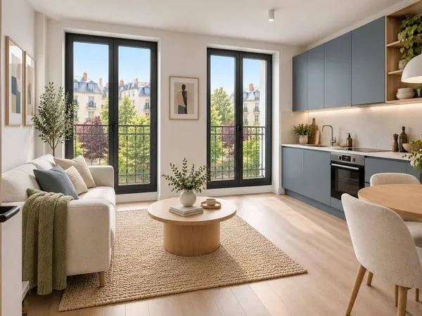 Appartement 2 pièces 42 m²