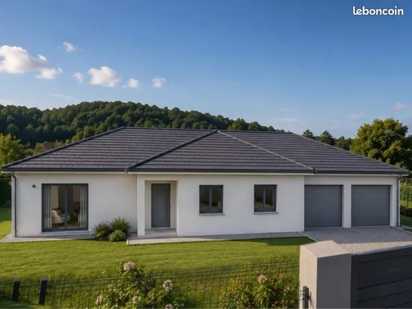 Terrain constructible 757 m² avec plans de maison - Valentigney