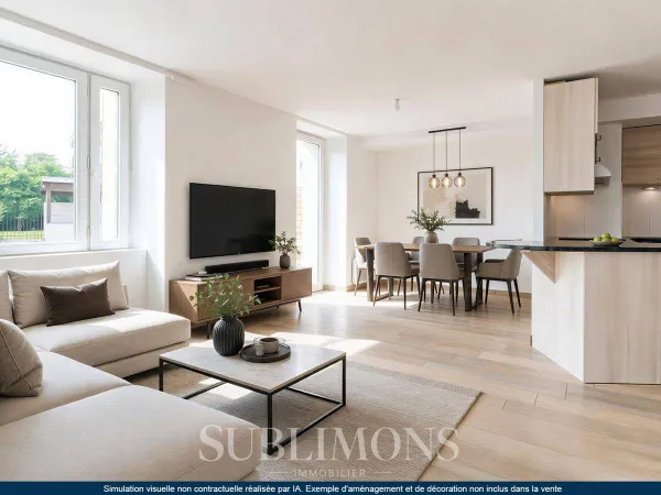 Appartement 2 pièces 38 m²