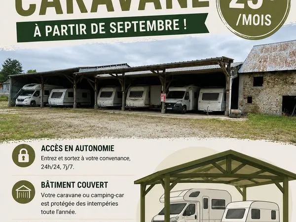 Hivernage caravane