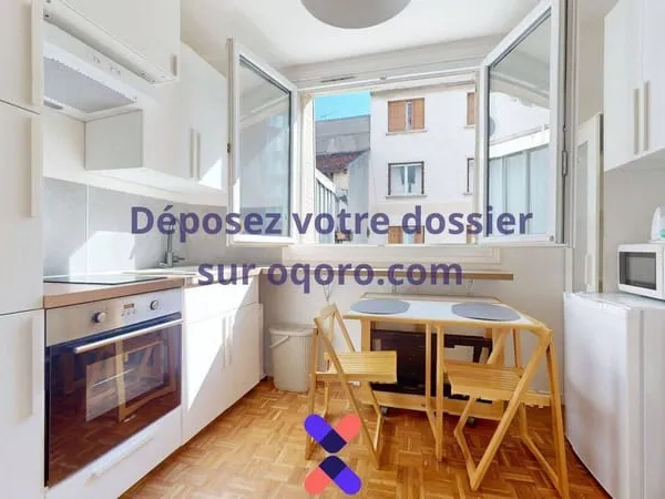 Studio 2 pièces 29 m²