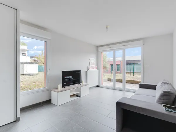 En exclusivité ! Appartement T1 de 33,63 m2 en rez-de-jardin