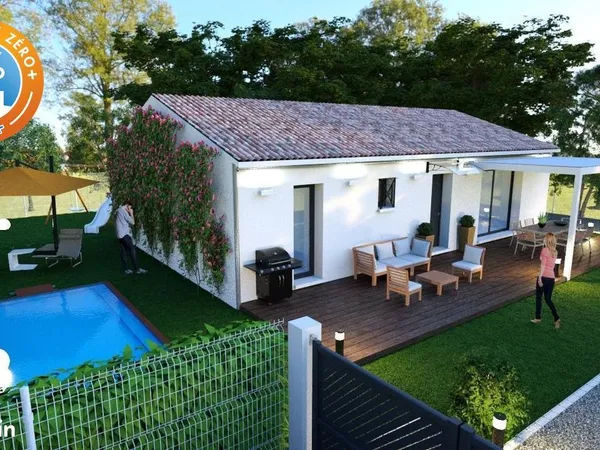 Projet de construction d'une maison 62 m² avec terrain à BESSAN (34)