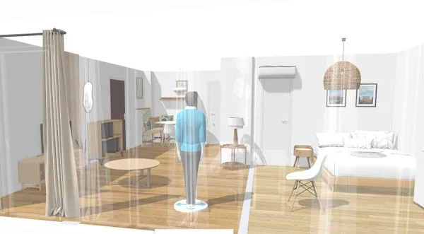 T3 rénové – Rue Thiers, Avignon – Parking - 1 oct