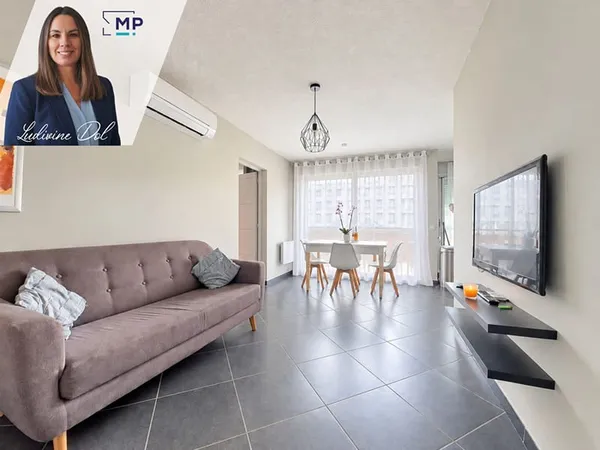 T2 de 47m2 en parfait état avec terrasse et ascenseur