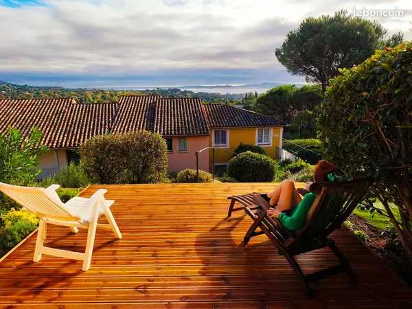 Appartement T2 vue Mer et St Tropez