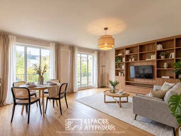 Appartement lumineux avec ascenseur avenue Jeanne d'Arc