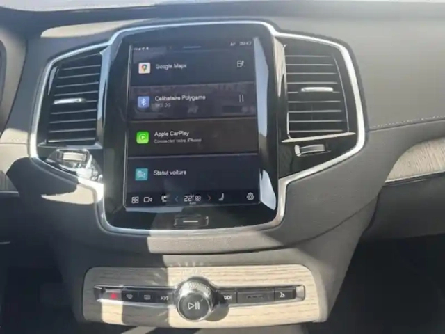 Volvo Xc90 t8 awd hybride rechargeable 455 ch geartronic 8 7pl ultra style chrome — photo 11