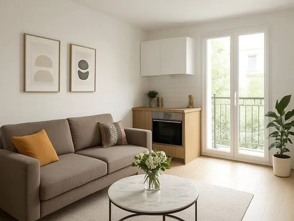 Appartement 2 pièces 39 m²