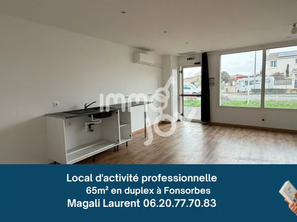 Local 65 m² Fonsorbes