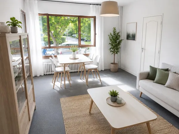 T2 avec loggia et cave - À rénover