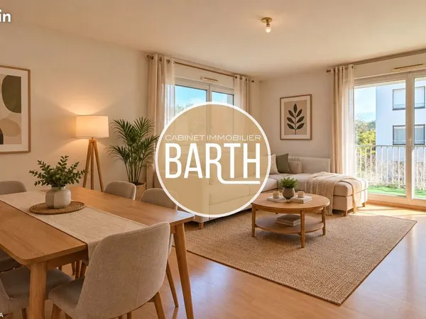 Appartement 3 pièces 60 m²