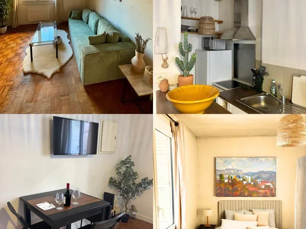 T2 meublé de 37m² en plein coeur d'Avignon — disponible jusqu'au 30 juin 2027