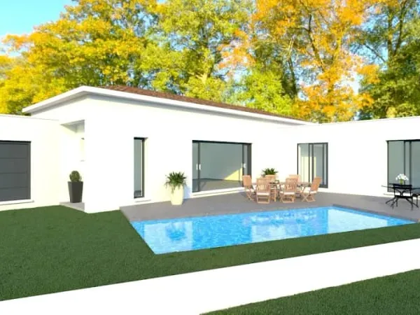 Terrain 550 m²
