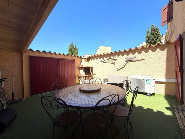 LE BARCARES- Au village agréable Maion 6 personnes wifi, loc