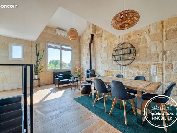 À vendre très bel appartement triplex usage bureaux ou habitation 3 chambres Vaste pièce de vie et t