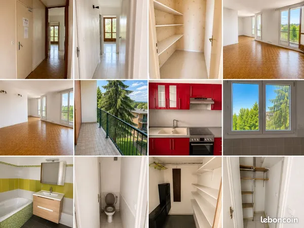 Coup de coeur à Brunoy - T4 78 m² - Direct Propriétaire - Vue dégagée - Box - Cave - Grand balcon
