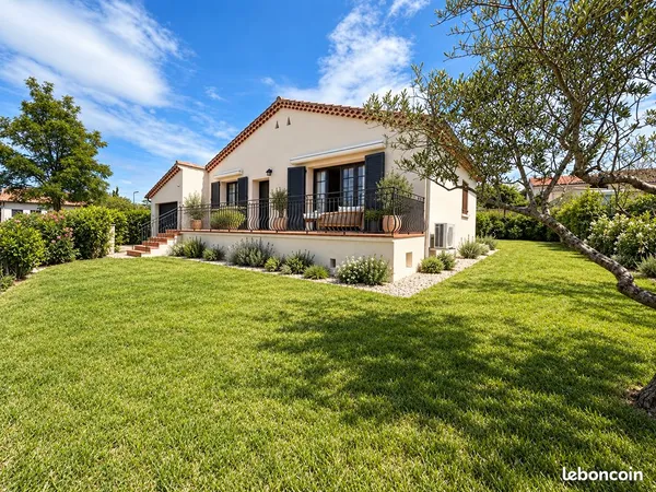 À louer - Maison 4 pièces avec 3 chambres, terrasse et jardin