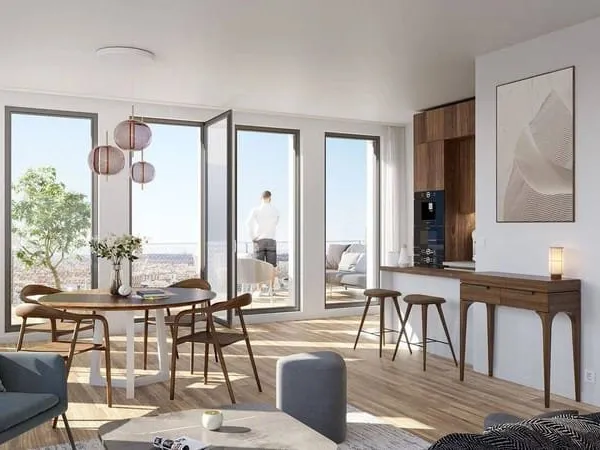 Appartement 2 pièces 45 m²