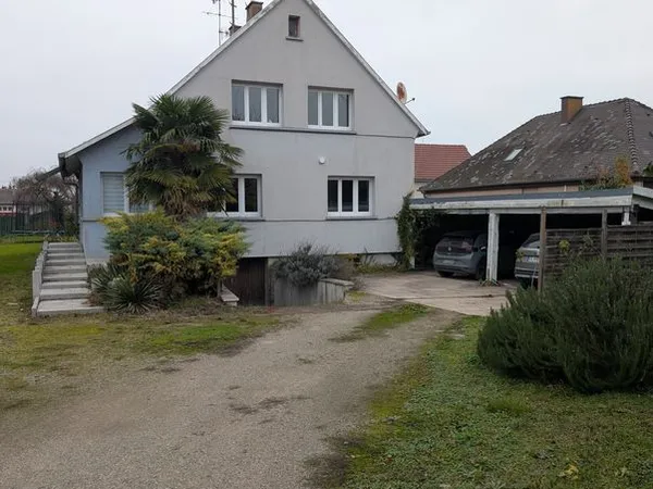 Maison 140 m² entièrement rénovée à Kolbsheim - 4 chambres, jardin 9 ares & piscine