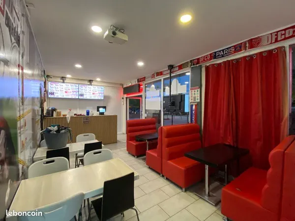 Fonds de commerce restaurant pizza et burger