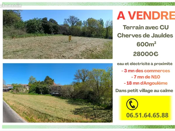Terrain avec CU