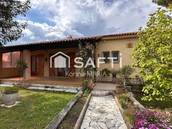 13470 - CARNOUX EN PROVENCE - Maison de 180 m2 de 6 pièces avec 2 appartements, terrasse, jardin, ga