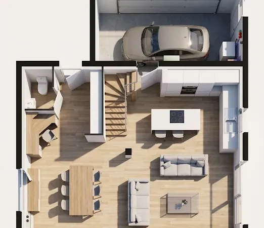 Maison neuve 4 pièces 89 m²