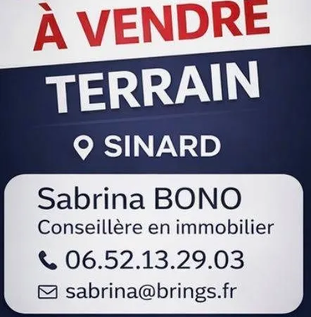 Terrain 460 m²