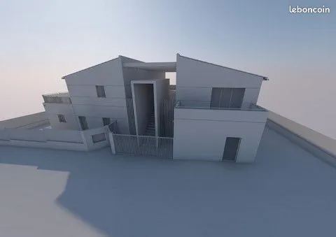 Appartement T2 de 45m2 au 1er étage avec terrasse