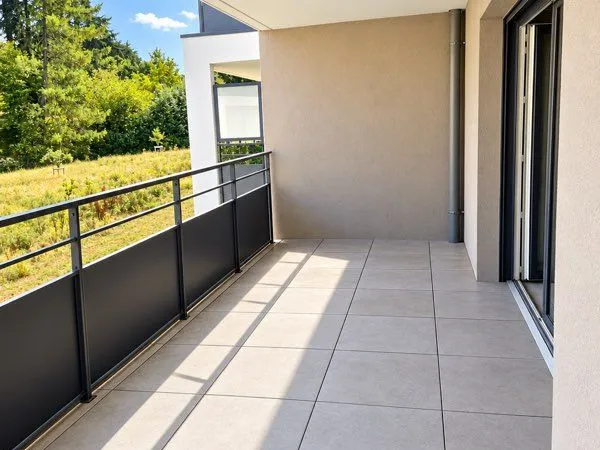 T2 55 m² - Grand balcon 14 m² - Vue parc - Garage - Résidence 2024 - Thonon-les-Bains