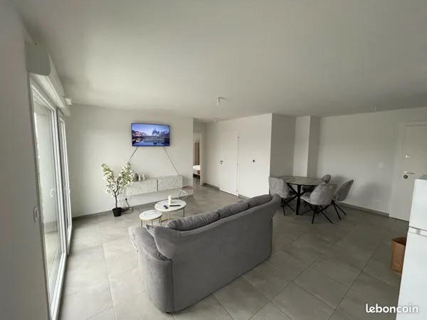 F3 meublé neuf - 62 m² avec balcon de 11 m² - Saint-Louis
