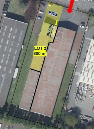 Zone de stockage entrepôt ZI Seclin