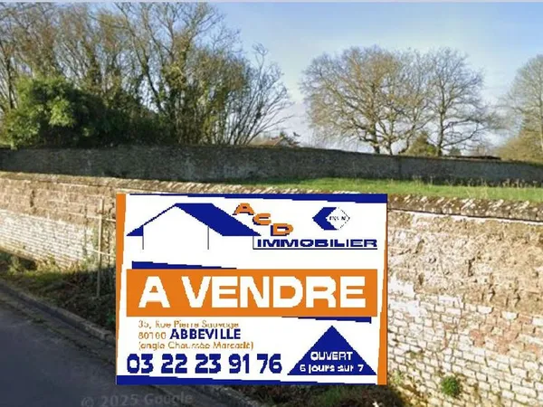 Terrain 1000 m² Forest-l'Abbaye