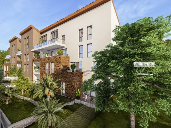 Appartements neufs du T3 au T4 avec terrasses plein sud - Châteauneuf-Grasse / lisière Opio