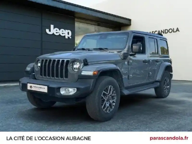 Jeep Wrangler unlimited 2.0 t 380ch 4xe sahara command-trac my23