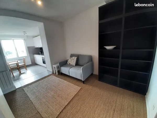 Appartement T1bis meublé à louer