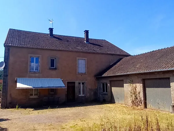 Vends maison avec jardin